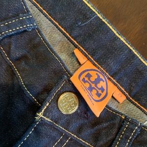 Tory Burch cropped slim jean